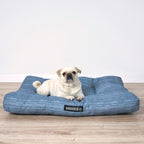 Cama para mascotas 100% algodón antimanchas Lesa 125 Steel Blue