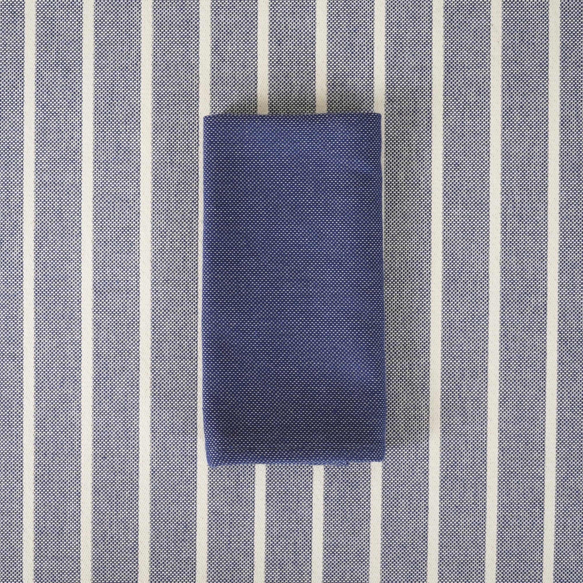 Pack 2 unidades servilletas jacquard Massaic Azulon 43x43 cm