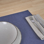 Mantel individual jacquard pack 2 unidades Massaic Azulon 35x50 cm