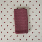Pack 2 unidades servilletas jacquard Massaic Granate 43x43 cm