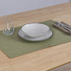 Mantel individual jacquard pack 2 unidades Massaic Green Wet 35x50 cm