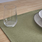 Mantel individual jacquard pack 2 unidades Massaic Green Wet 35x50 cm