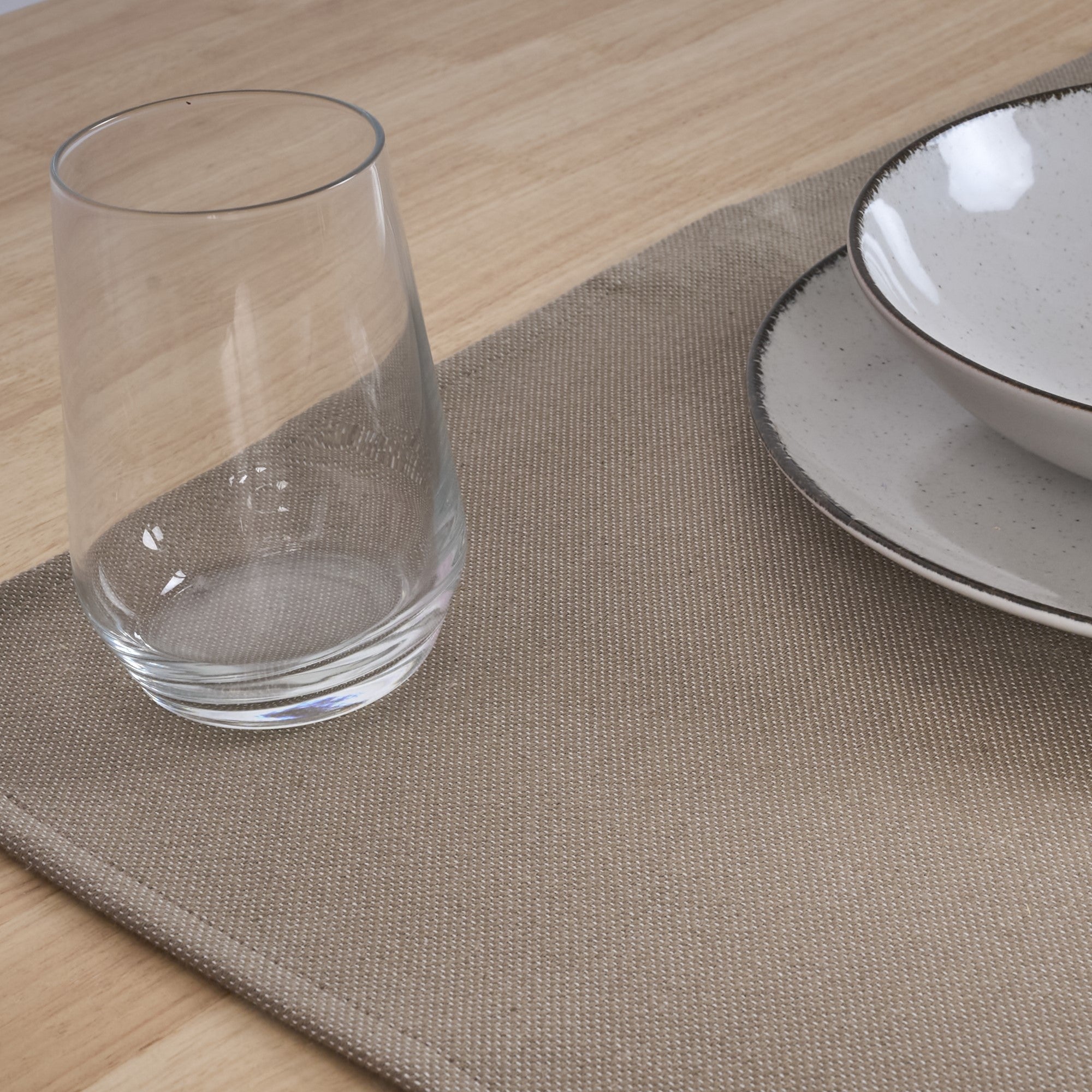 Mantel individual jacquard pack 2 unidades Massaic Tabaco 35x50 cm