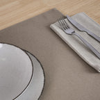 Mantel individual jacquard pack 2 unidades Massaic Tabaco 35x50 cm