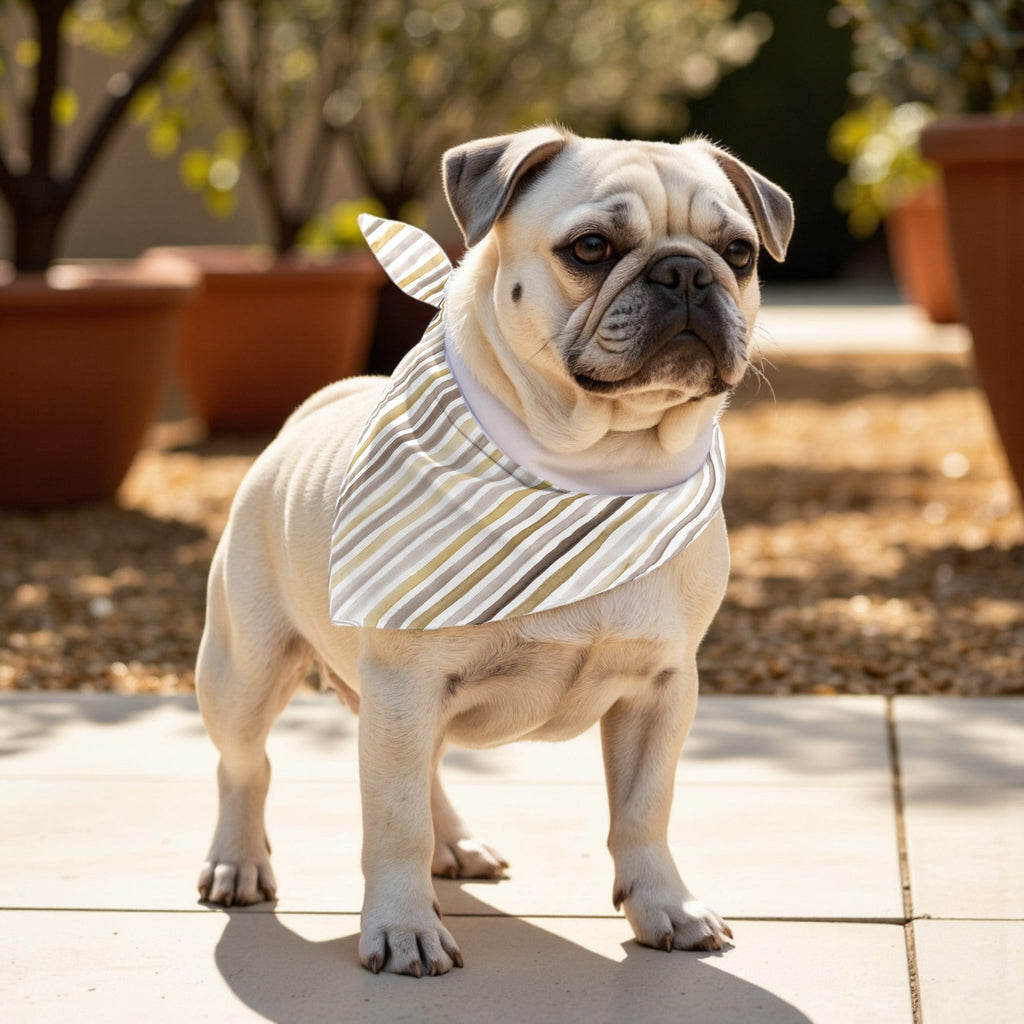 Pack 2 unidades bandana para mascotas NAIARA MARRÓN