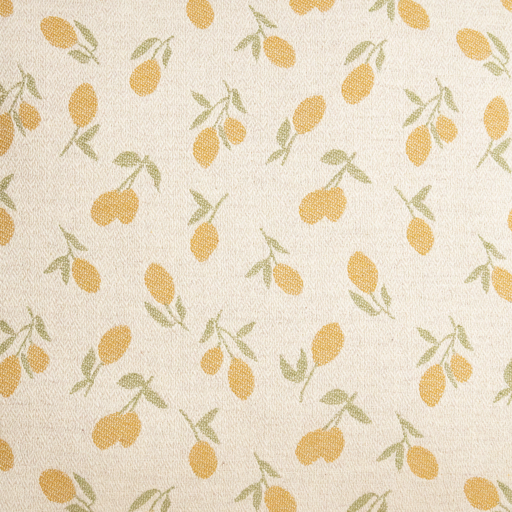 Funda de cojín jacquard Limones 45x45 cm