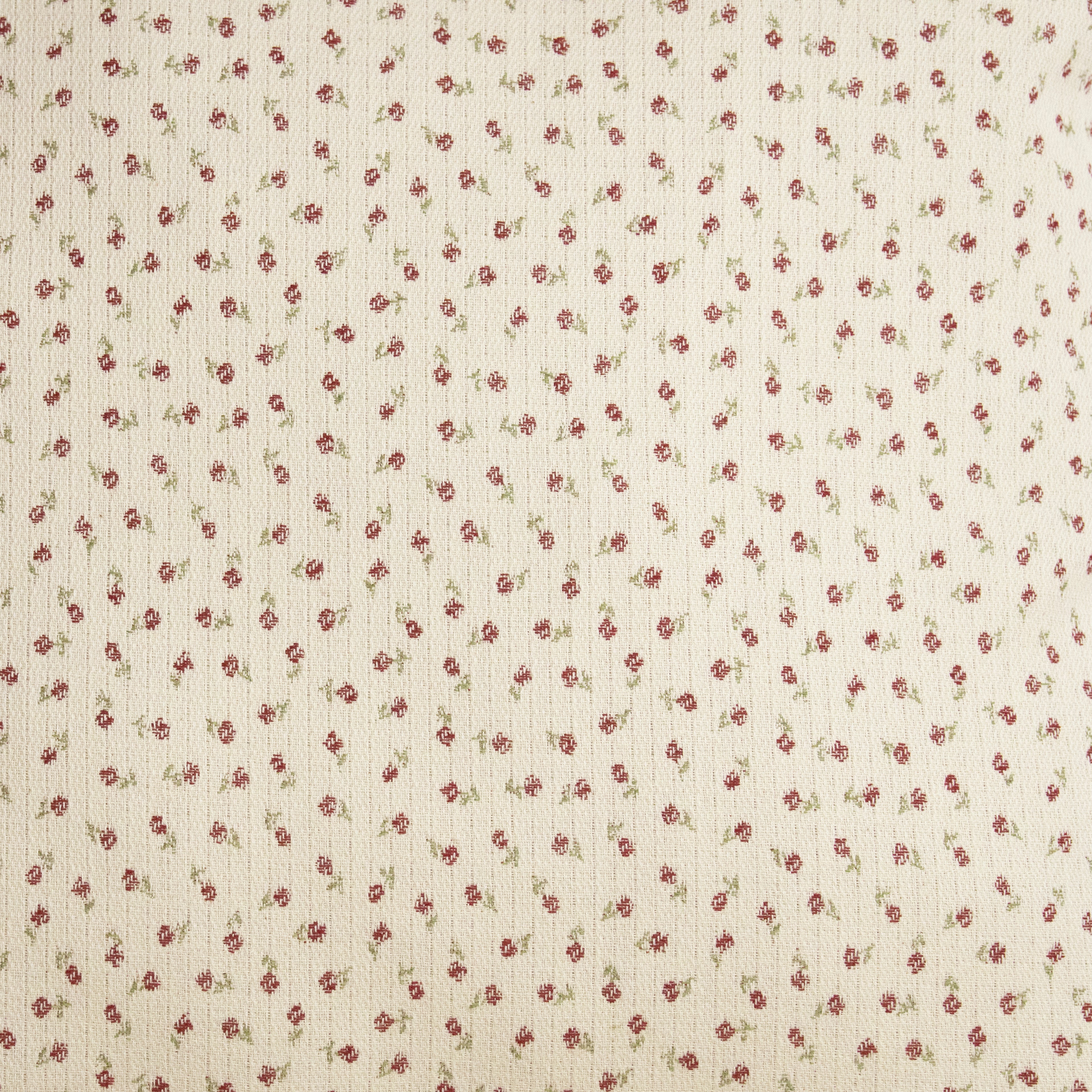 Funda de cojín jacquard Flores Pequeñas 30x50 cm