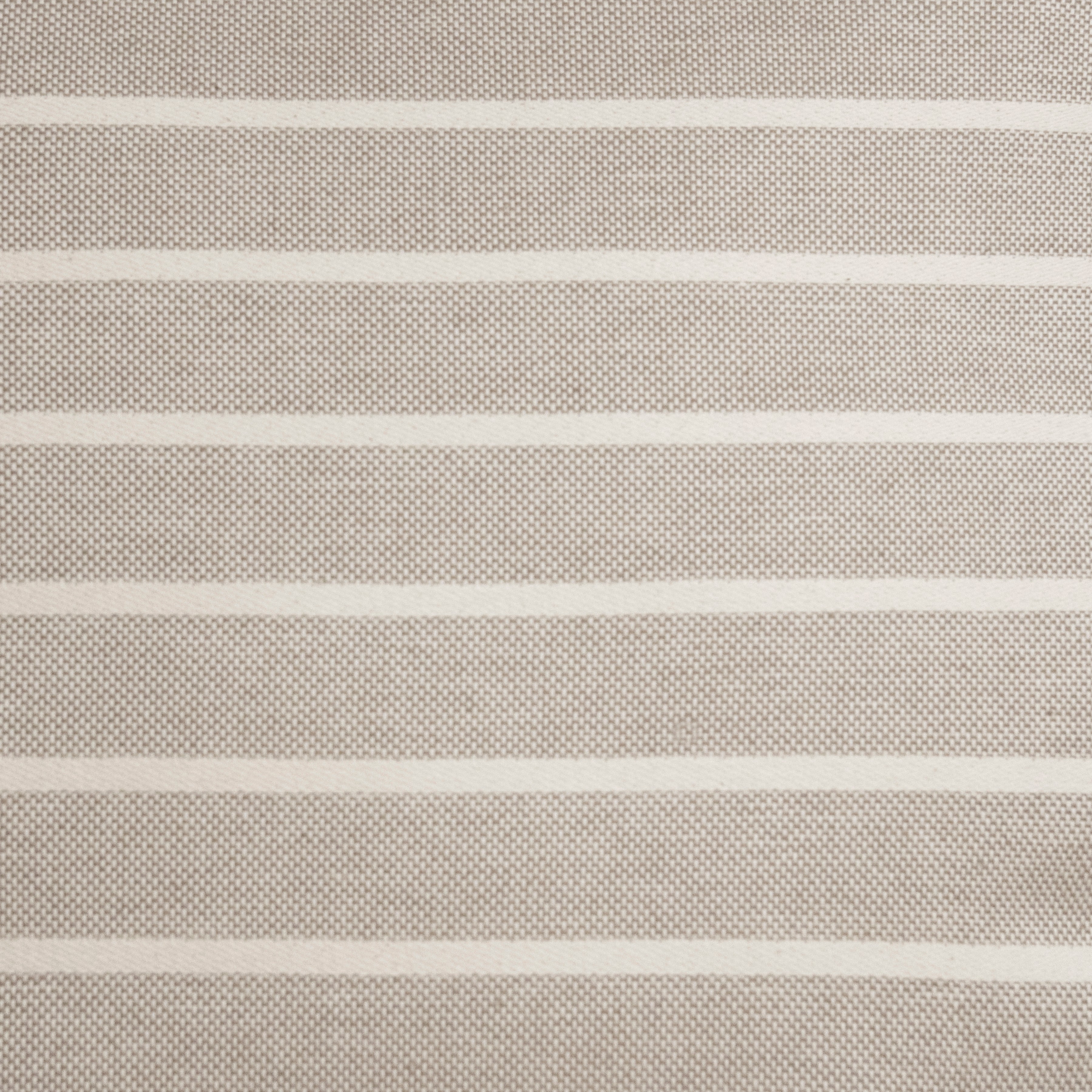 Funda de cojín jacquard Raya Tabaco Fc 30x50 cm