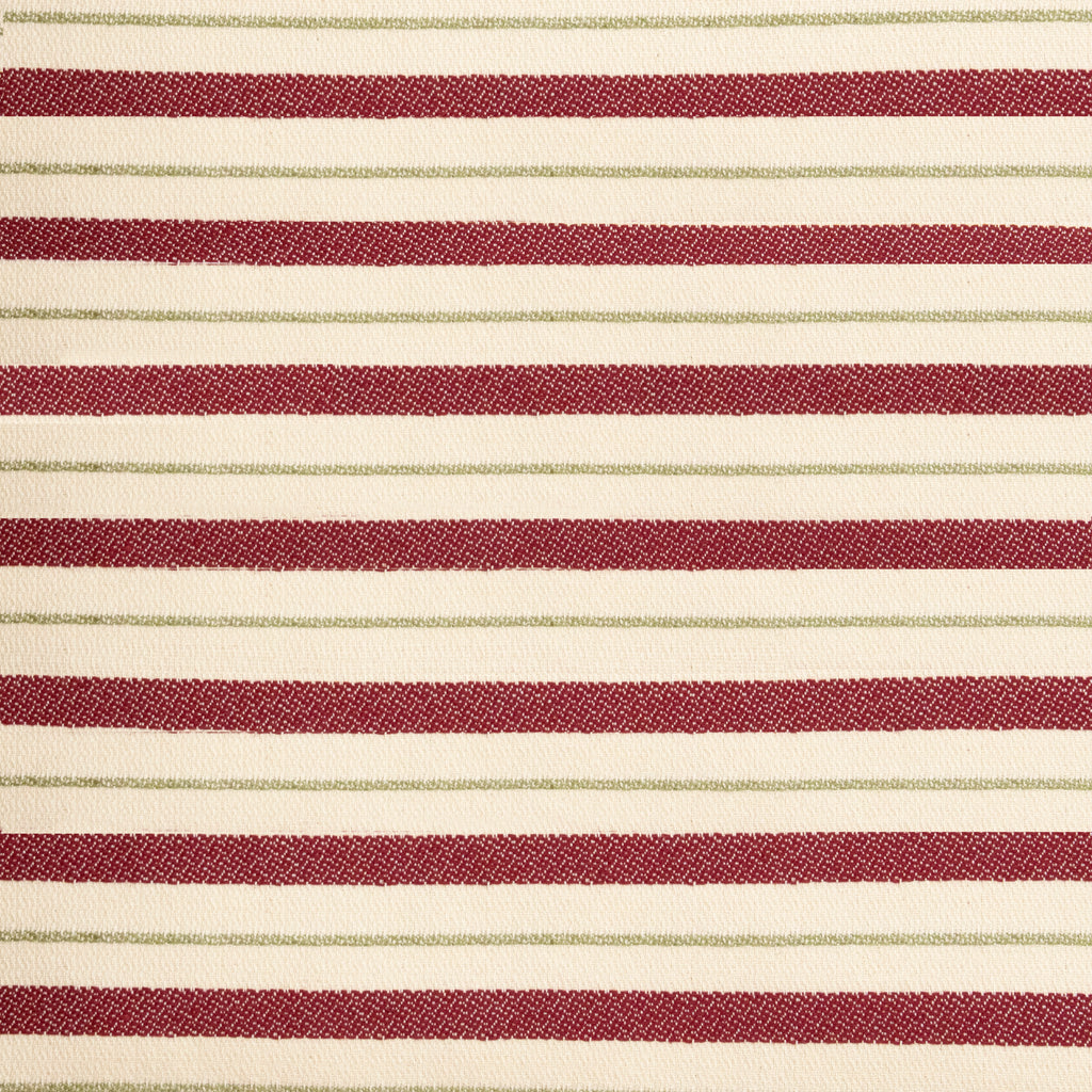 Funda de cojín jacquard Rayas Cerezas 30x50 cm