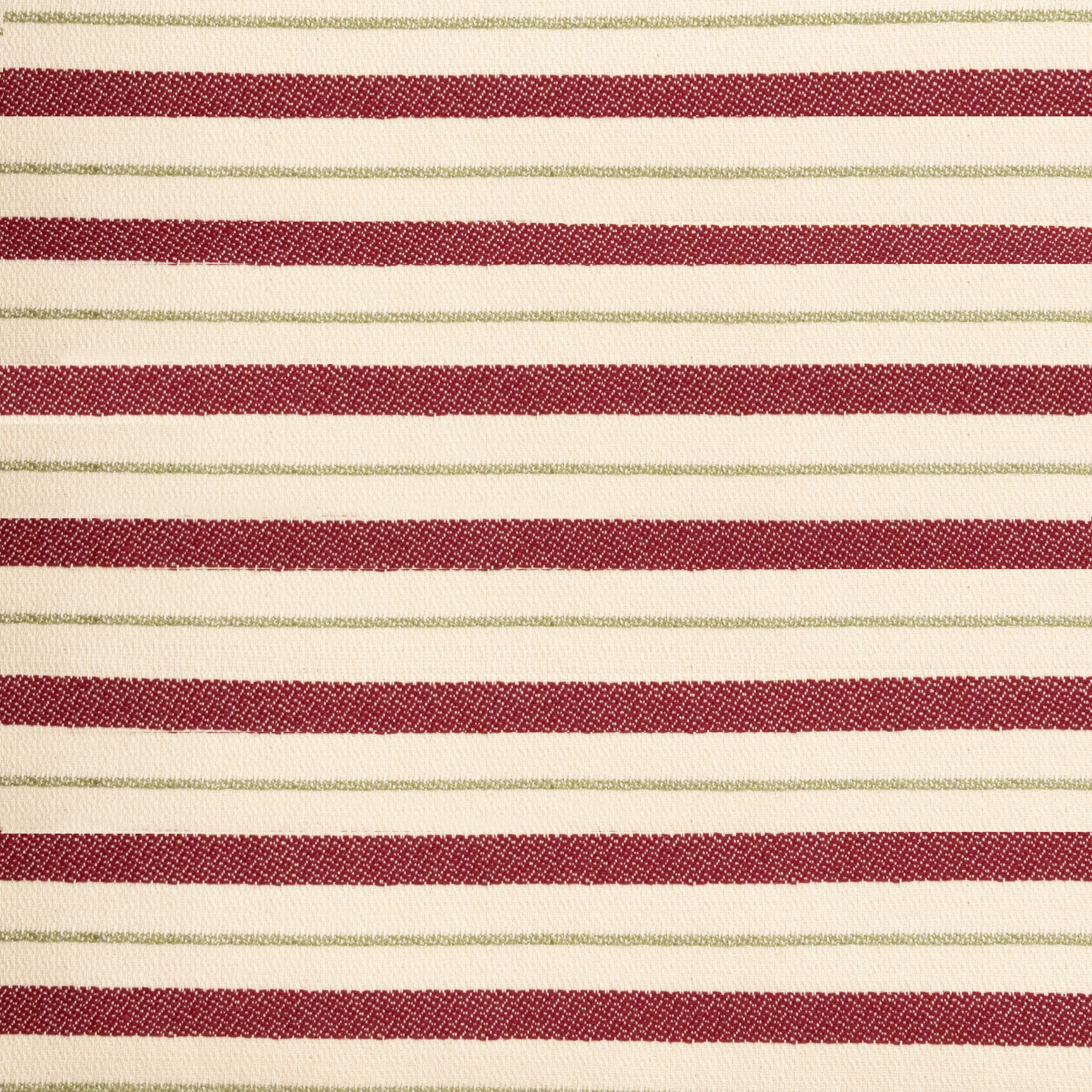 Funda de cojín jacquard Rayas Cerezas 30x50 cm