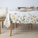 Mantel de tela Flowers Cenefa Central 1 160