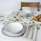 Mantel de tela Flowers Cenefa Central 1 160