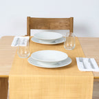 Camino de mesa 100% algodón Lesa 125 2 - Mostaza 50x150 cm