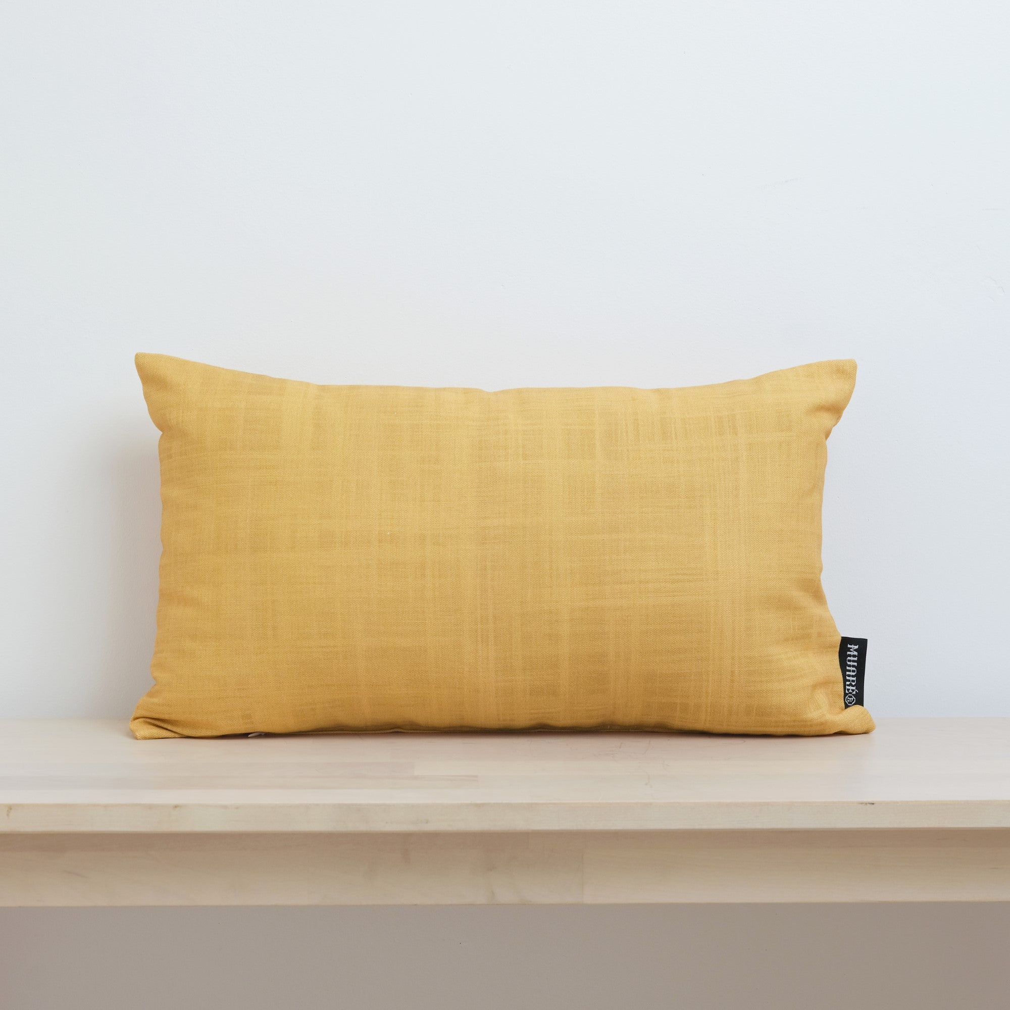 Funda de cojín Lesa 125 2 - Mostaza 30x50 cm