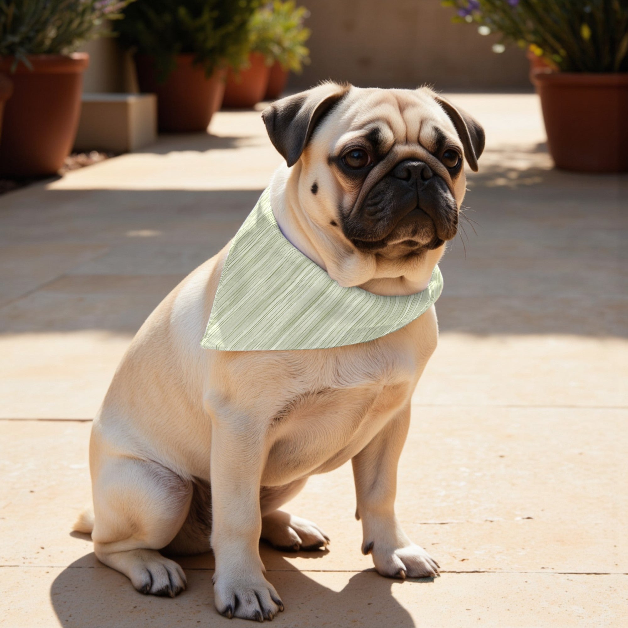 Pack 2 unidades bandana para mascotas LESA 125 DESERT SAGE