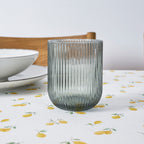 VASO RAYAS 270 CC VERDE PACK 6 UD.