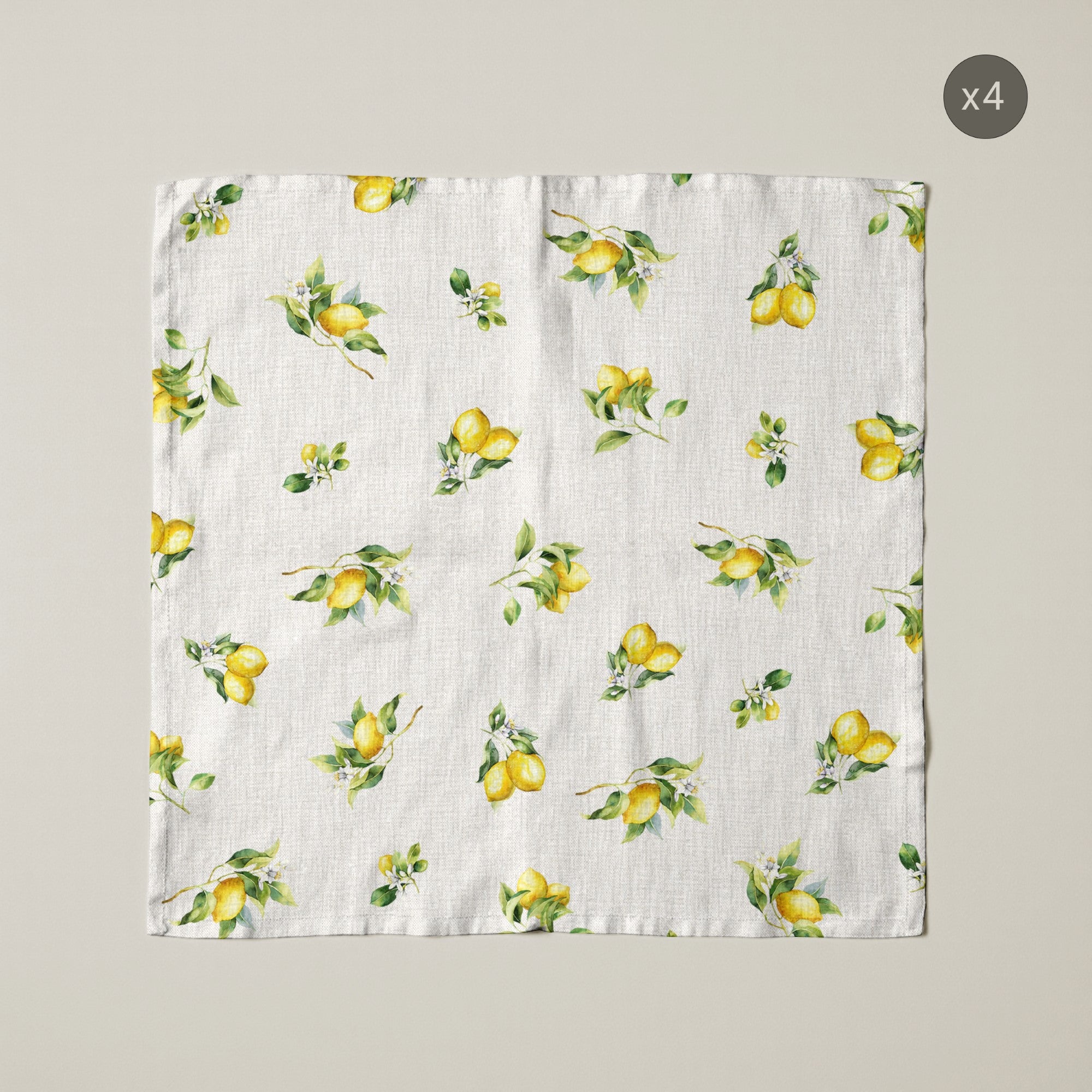 Pack de 4 unidades servilletas Agrumi