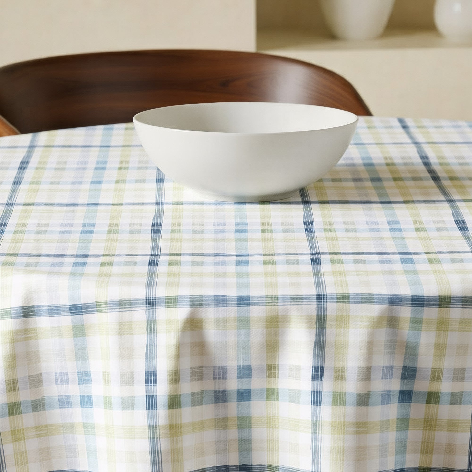 Mantel redondo antimanchas Agueda