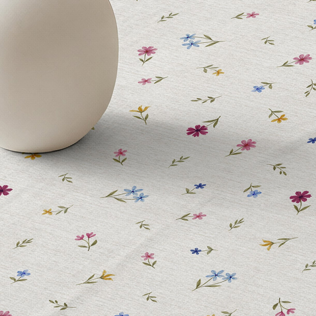 Mantel redondo antimanchas Albin