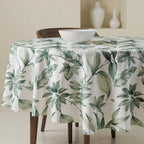 Mantel redondo antimanchas Ander