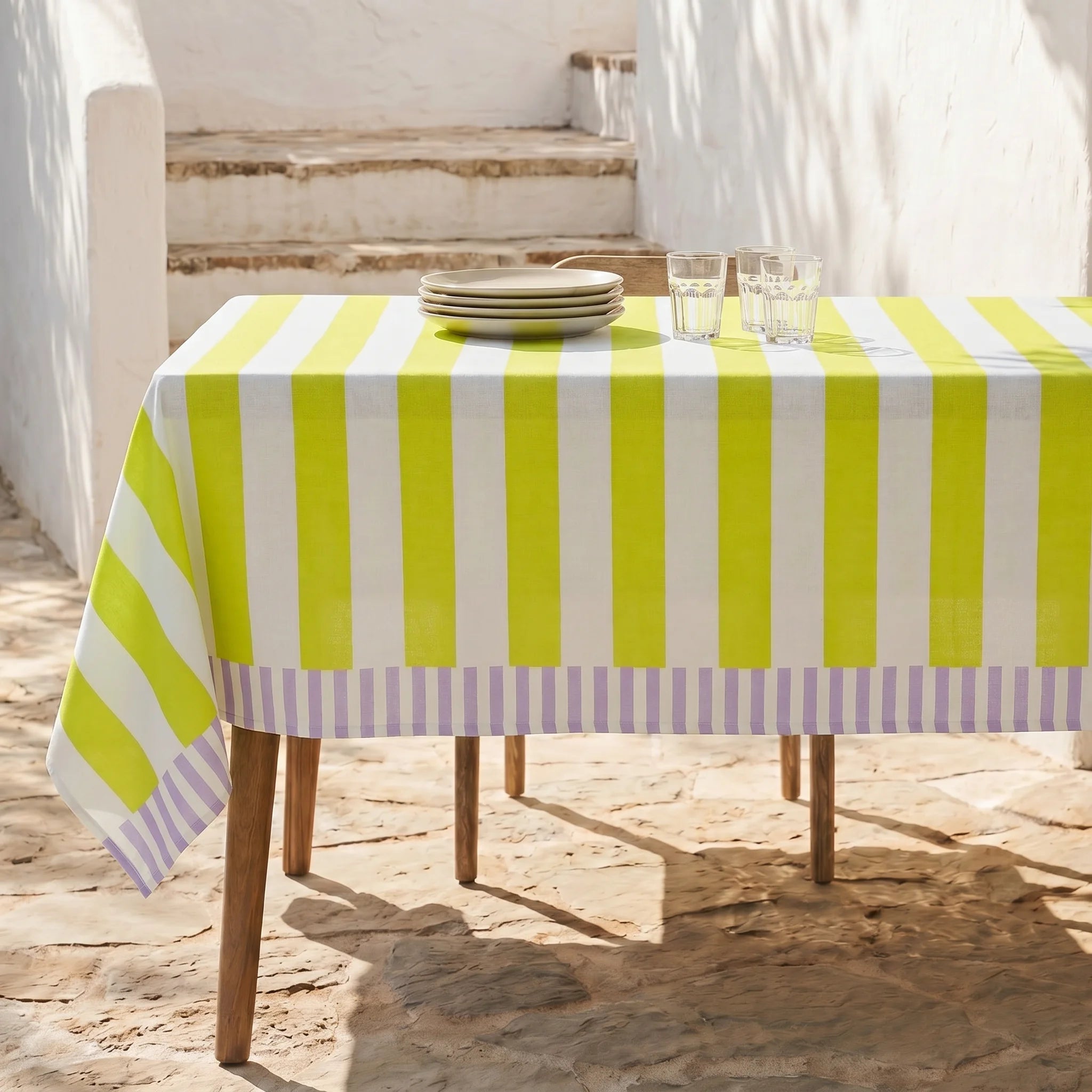 Tovaglia antimacchia 100% cotone Andros
