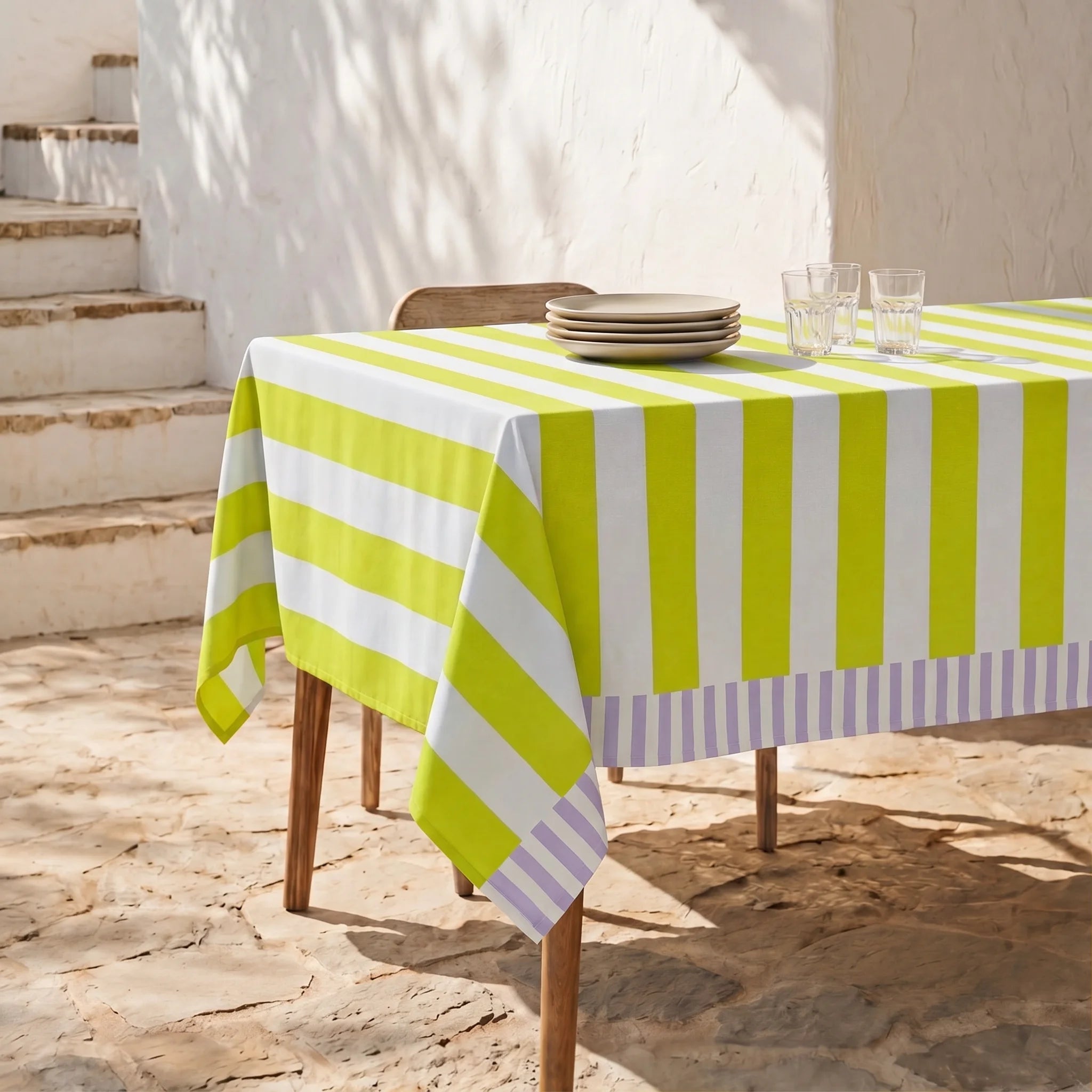 Tovaglia antimacchia 100% cotone Andros
