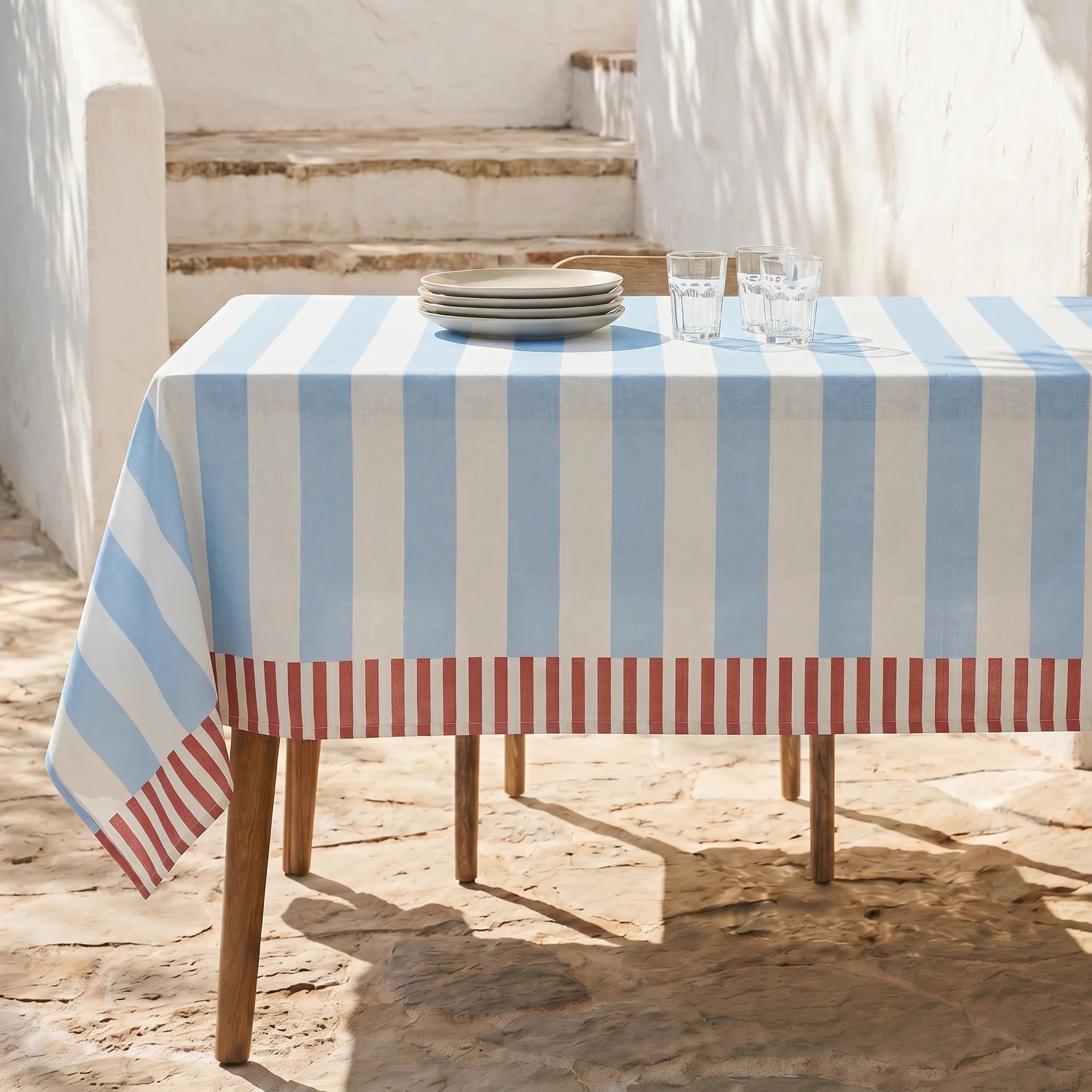 Tovaglia antimacchia 100% cotone Aruba
