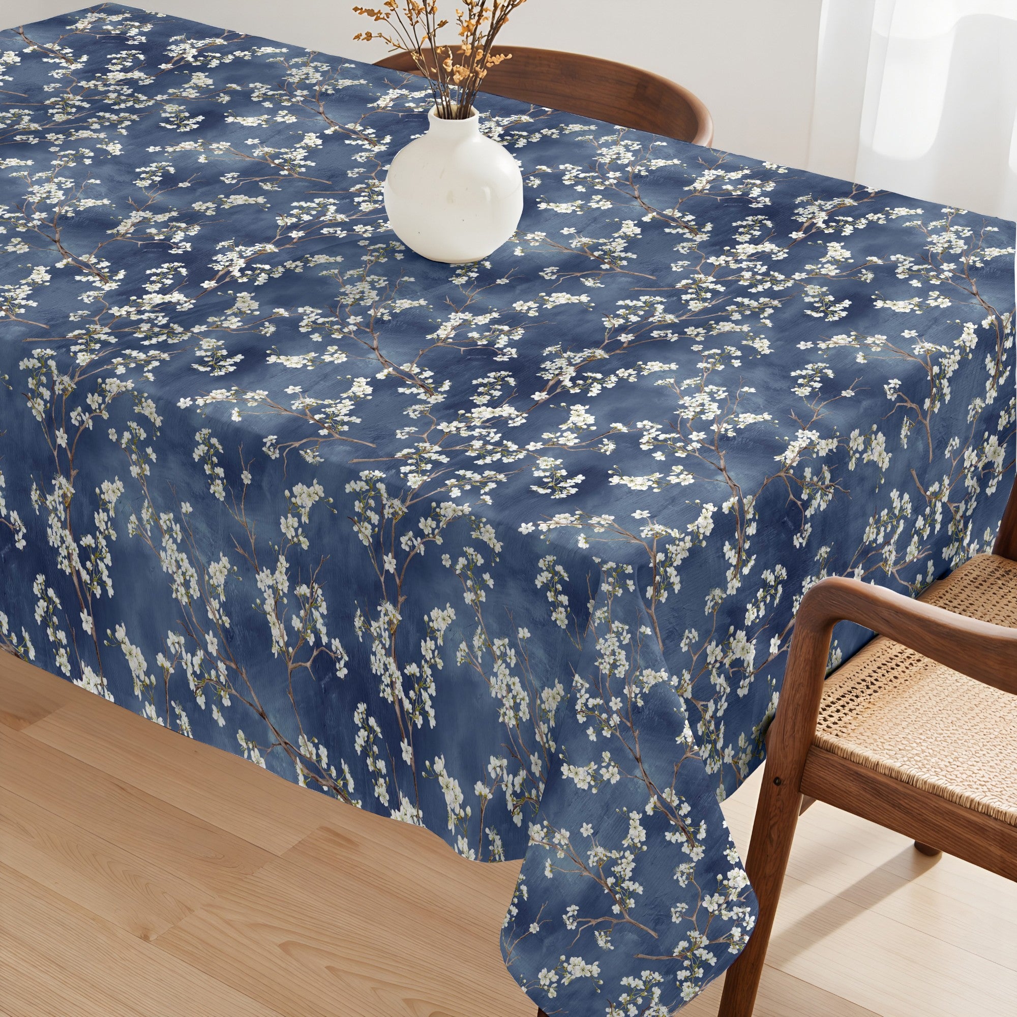 Mantel antimanchas Asami Azul Oscuro 924-1 High