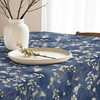 Mantel antimanchas Asami Azul Oscuro 924-1 High