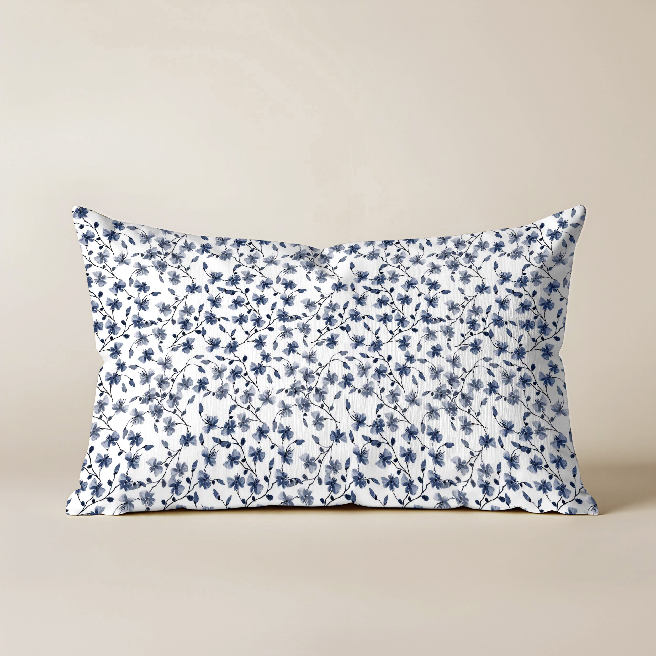 Funda de cojín Asami Azul Oscuro 924-6 30x50 cm