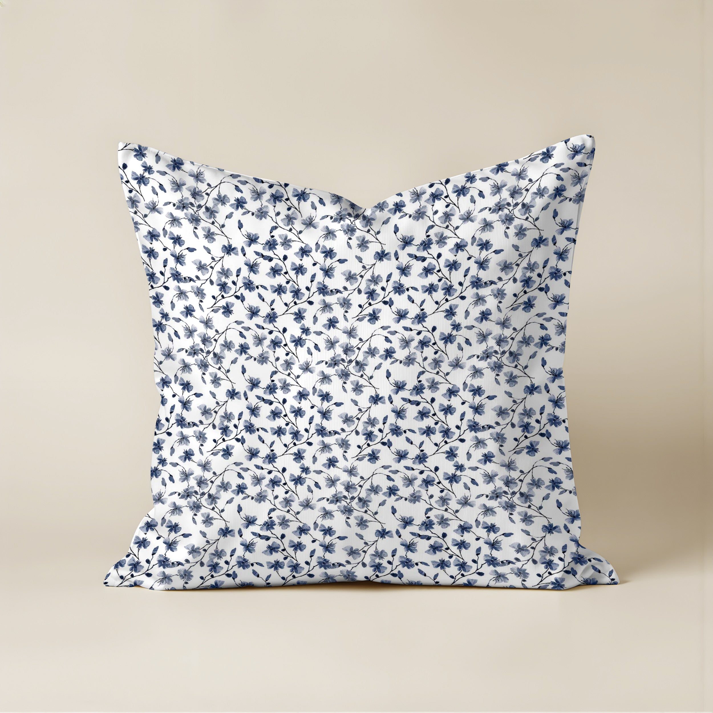 Funda de cojín Asami Azul Oscuro 924-6 45x45 cm