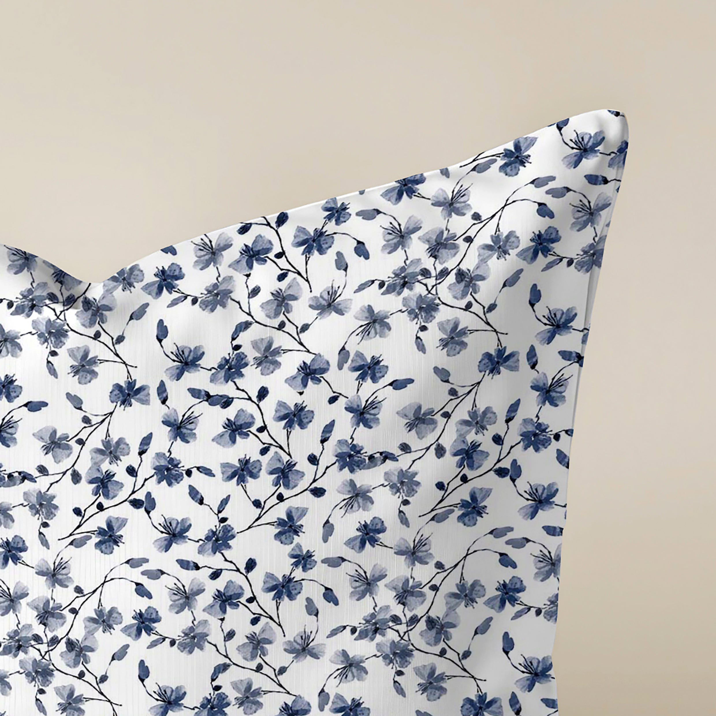 Funda de cojín Asami Azul Oscuro 924-6 45x45 cm