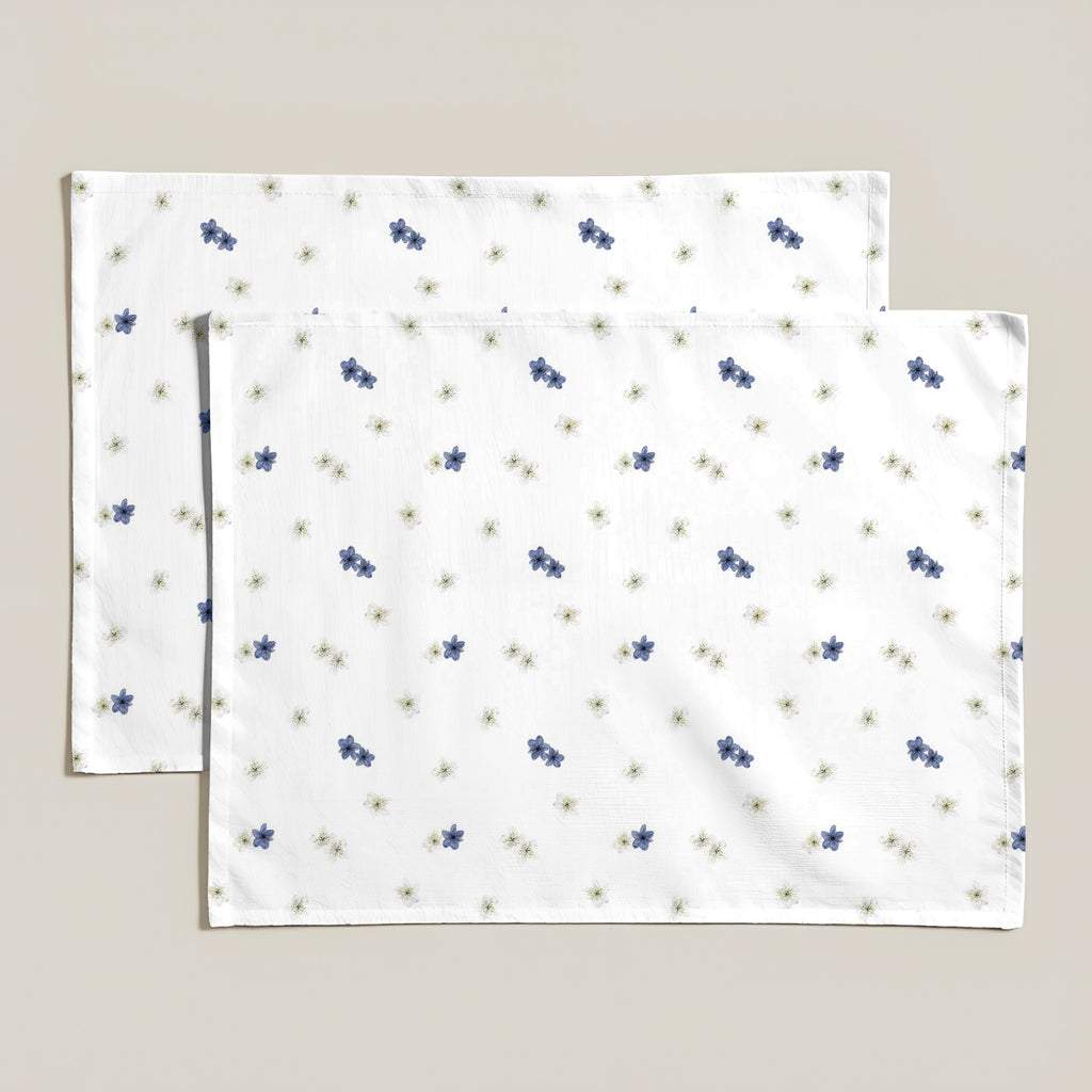 Pack 2 unidades mantel individual antimanchas Asami Azul Oscuro 924 4 35x50 cm