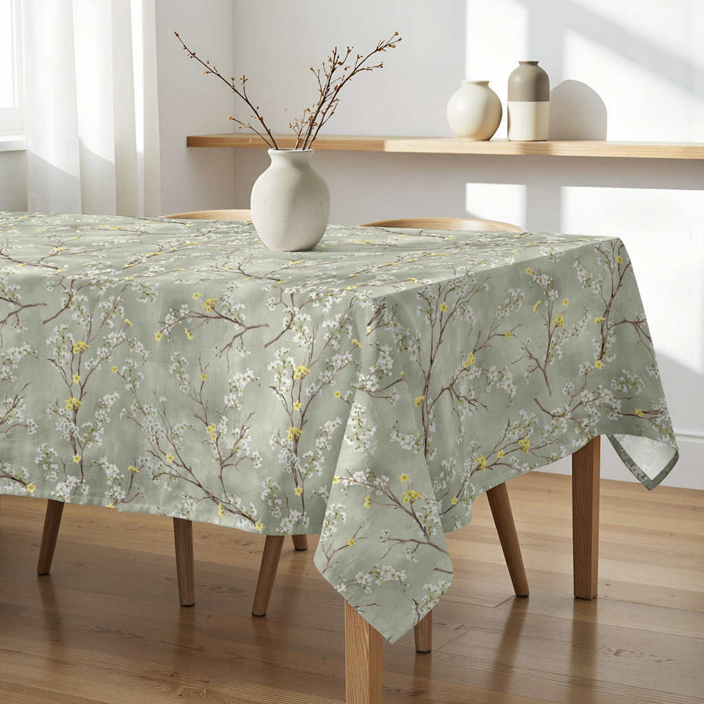 Mantel de tela Asami Verde Claro 924-1