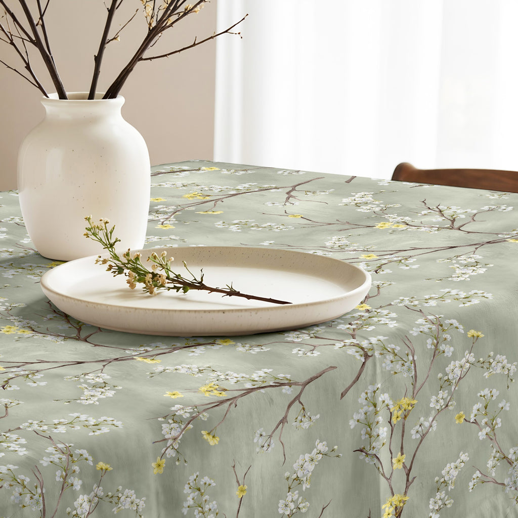 Mantel de tela Asami Verde Claro 924-1