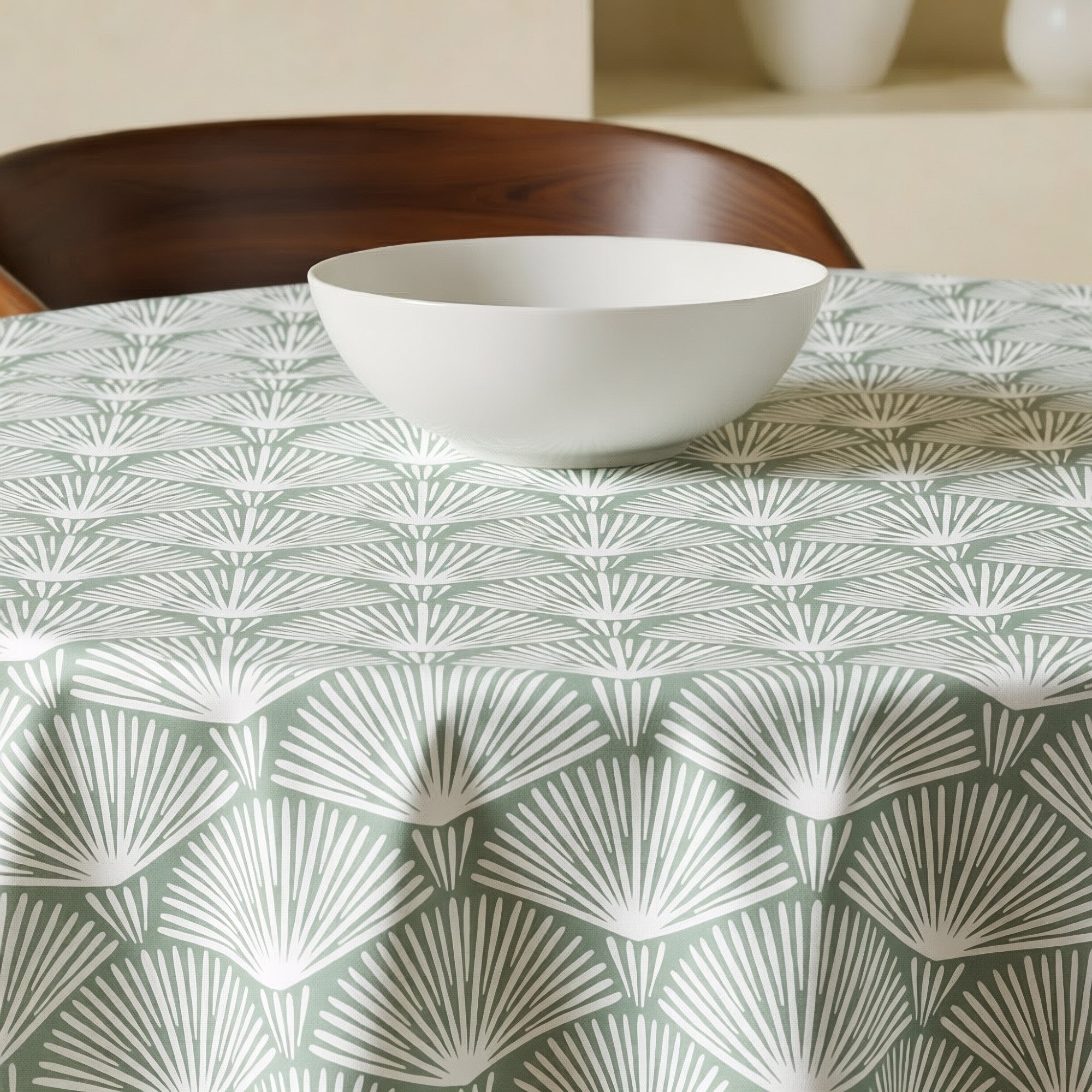 Mantel redondo antimanchas ASENA 4