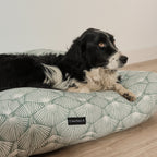 Cama para perros y gatos gruesa y acolchada 100% algodón antimanchas para mascotas Asena 4