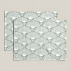 Pack 2 unidades mantel individual resinado Asena 4 100% algodón 45x35 cm