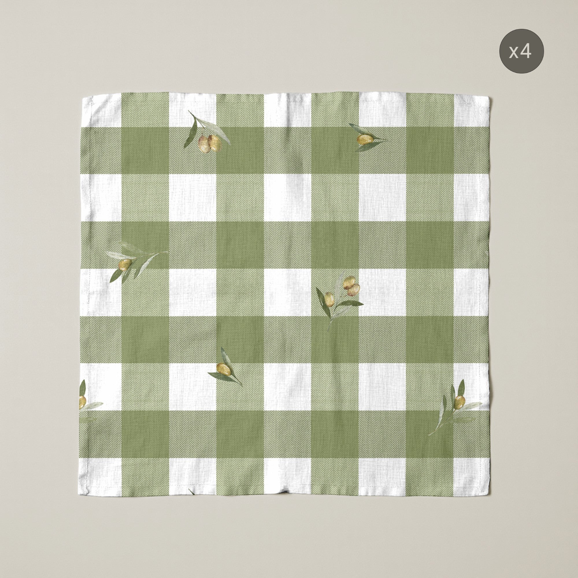 Pack de 4 unidades servilletas Asier