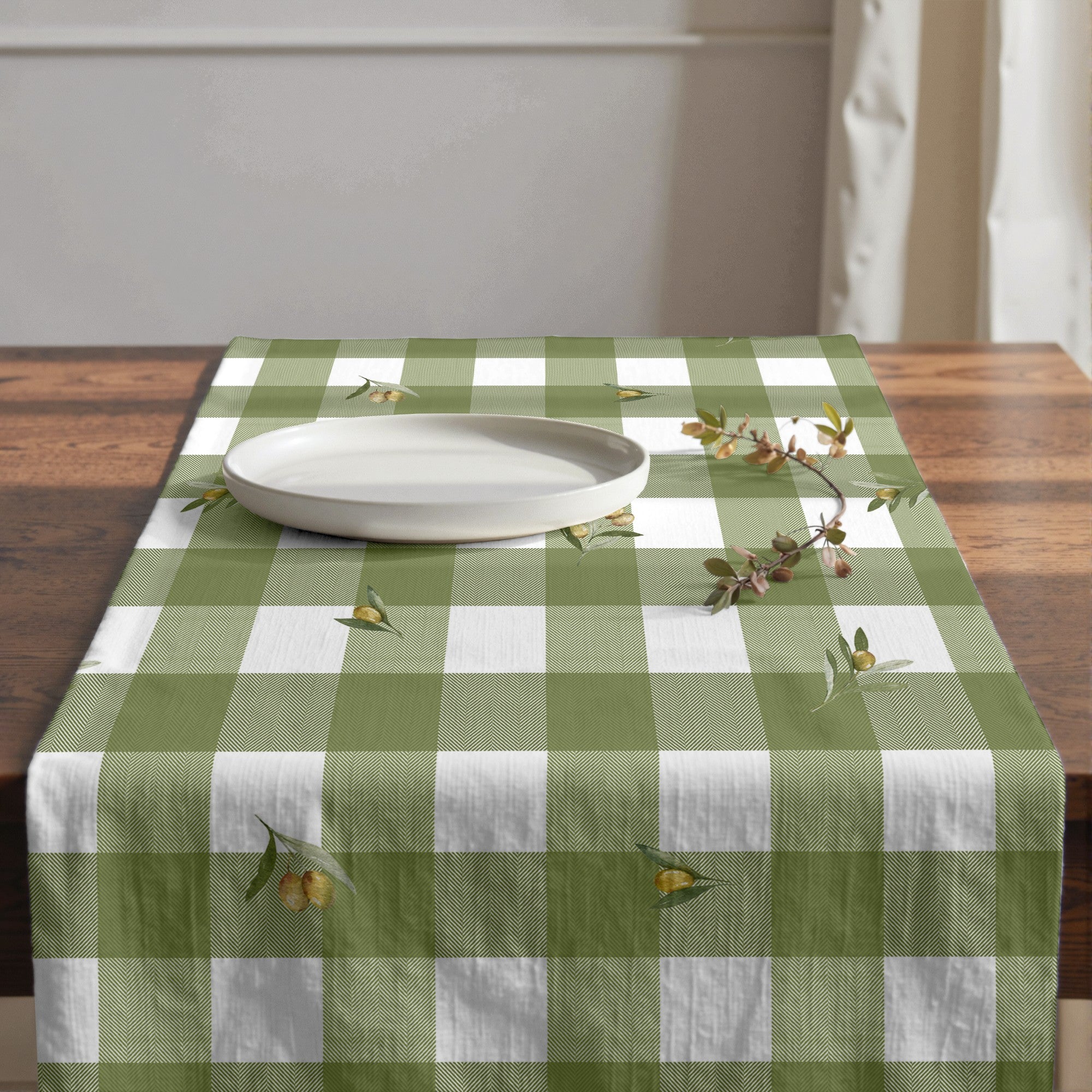 Camino de mesa 100% algodón Asier 50x150 cm