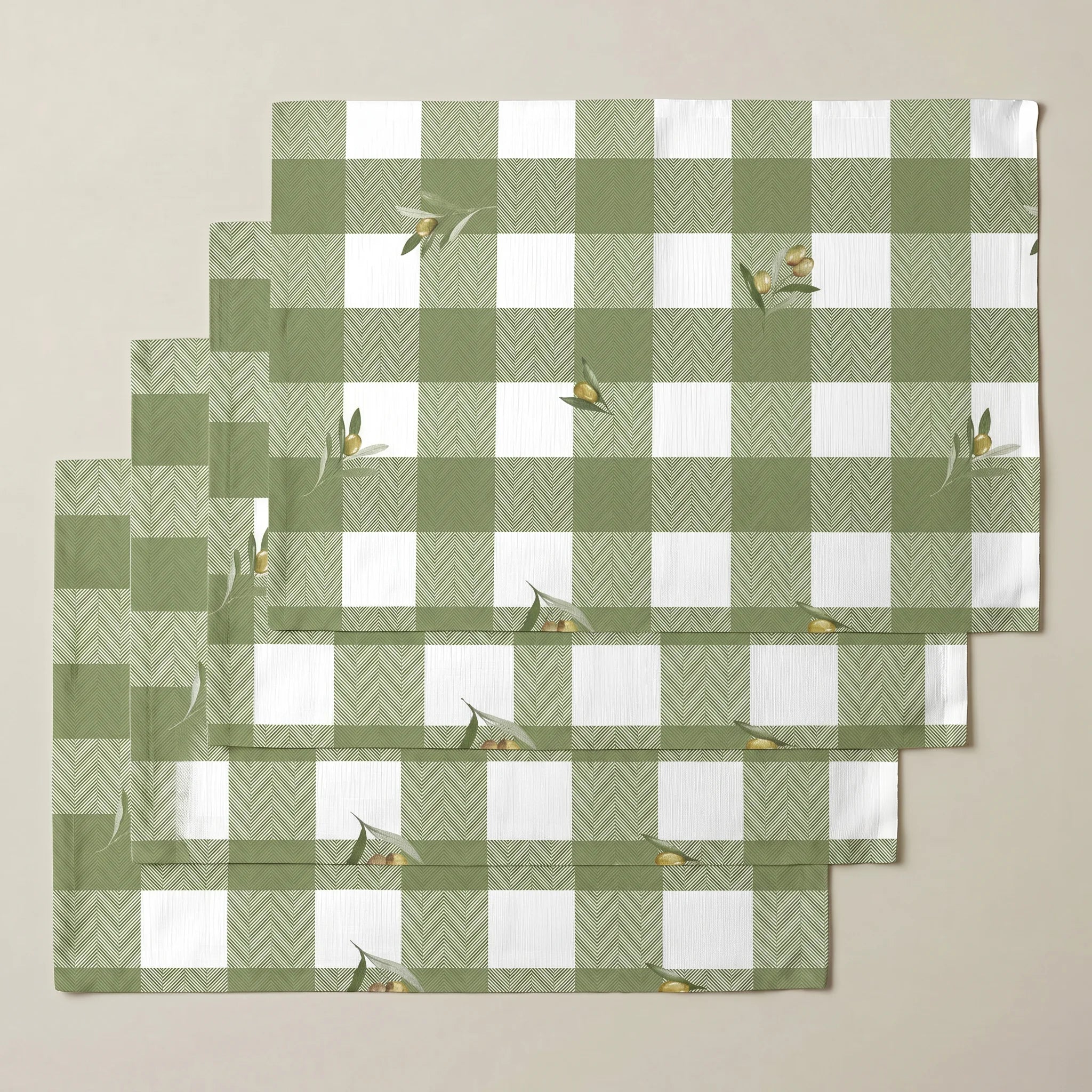 Mantel individual antimanchas pack 4 unidades Asier