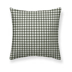 Funda de almohada 100% algodón Xmas Vichy Verde