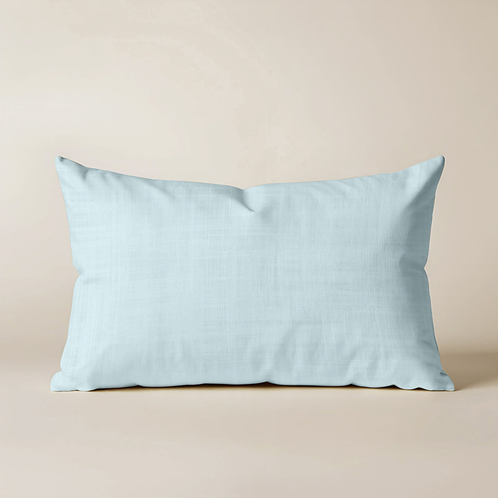 Funda de cojín 100% algodón Azul 30x50 cm