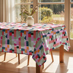 Mantel de tela Batia Blanco 124-5