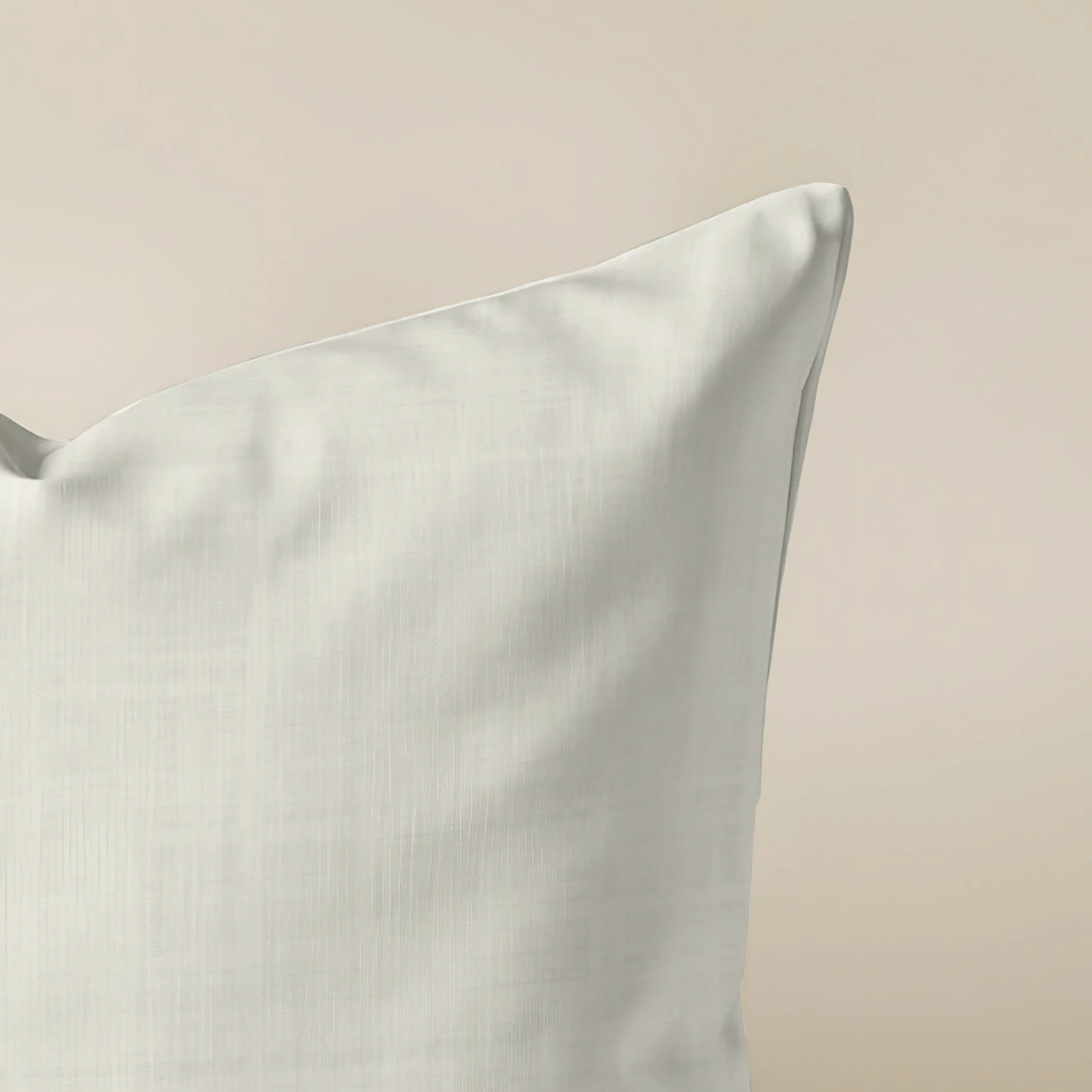 Funda de cojín Beige Claro 45x45 cm