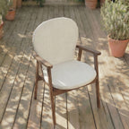 Cojín para silla de exterior Beige Claro