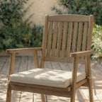 Cojín para asiento acolchado Beige Medio 40x40x5 cm