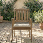 Cojín para asiento acolchado Beige Medio 40x40x5 cm