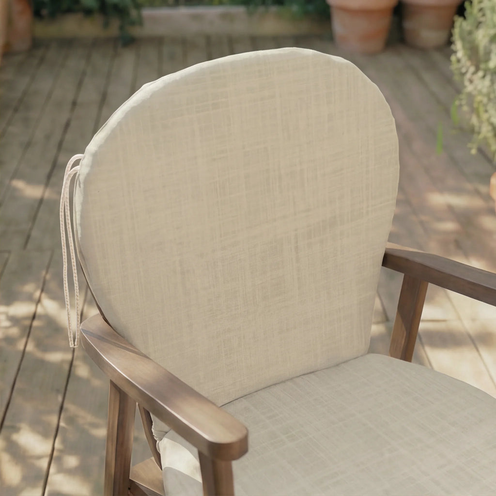 Cojín para silla de exterior Beige Medio