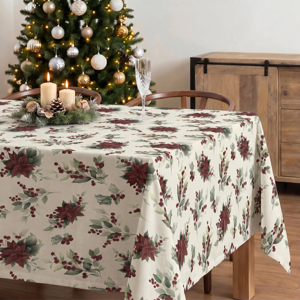 Mantel antimanchas 100% algodón BL Christmas 12